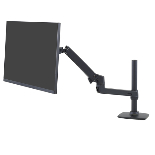 Ergotron LX Desk Mount Supporto monitor scrivania Ergotron 45 537 224 LX Desk Mount Nero