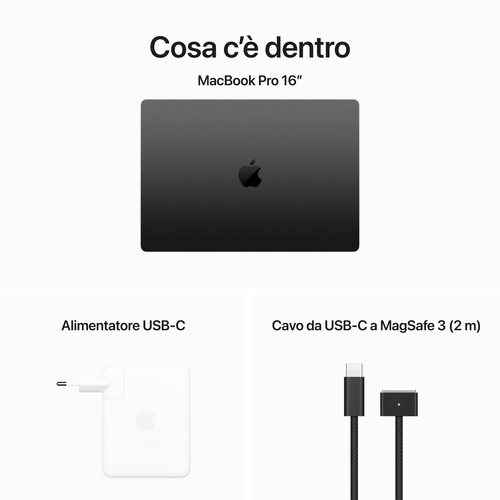 Apple  Notebook Apple MUW63T A MACBOOK PRO Space Black