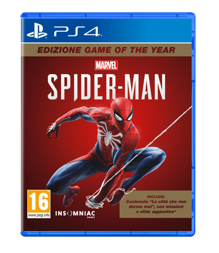 Videogioco Playstation 9958505 PLAYSTATION 4 MARVEL Spider Man GOTY Ed