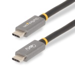 Startech.Com - Cavo USB Startech.Com CC1M 40G USB CABLE USB4 100W PD Nero e Grigio