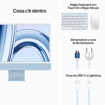 APPLE - All in one Apple MQRQ3T A IMAC Gpu 10‑Core Blue