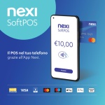 Nexi - Lettore carte di credito Nexi SoftPOS