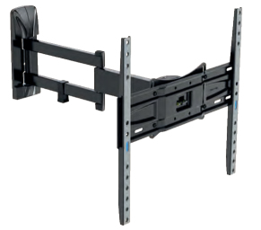 Meliconi 400SDR Supporto monitor parete Meliconi 480994 SLIMSTYLE PLUS 400SDR Nero