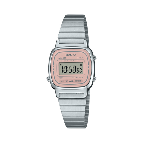 Orologio Casio LA670WEA 4A2EF VINTAGE Mini Silver e Rose