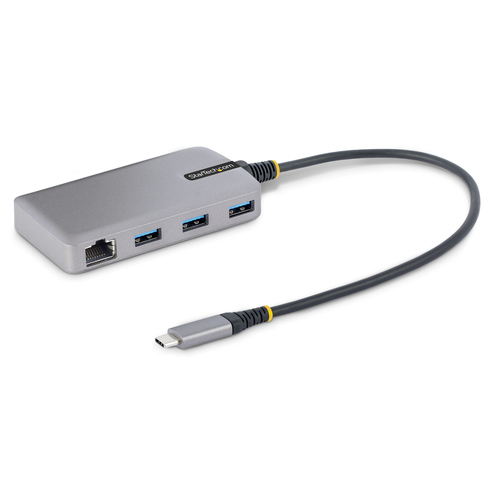 Startech.Com USB C con Ethernet HUB Startech.Com 5G3AGBB USB-C HUB USB C con Ethernet Silver