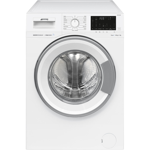 Smeg WHT814ASIT Lavatrice Smeg WHT814ASIT White e Grey