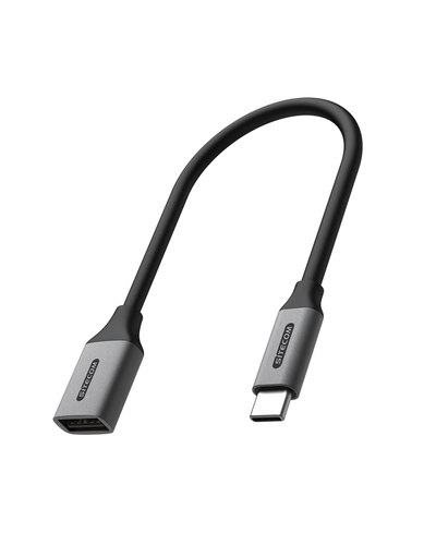 Sitecom USB C to USB A Cavo adattatore Sitecom AD 1011 USB C to USB A Grey e Black