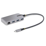 Startech.Com - HUB Startech.Com 5G3AGBB USB-C HUB USB C con Ethernet Silver