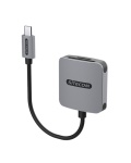 SITECOM - Lettore schede memoria Sitecom MD 1008 USB C Card Reader UHS I Grey