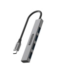 SITECOM - HUB Sitecom CN 5001 USB C to USB A Nano Grey