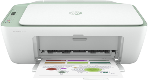 Hp 2722e Multifunzione Hp 26K69B DESKJET 2722e White e Green