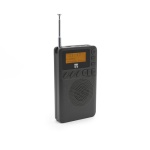 Xtreme Videogames - Radiolina Xtreme Videogames 33195 DAB DB 9 Black