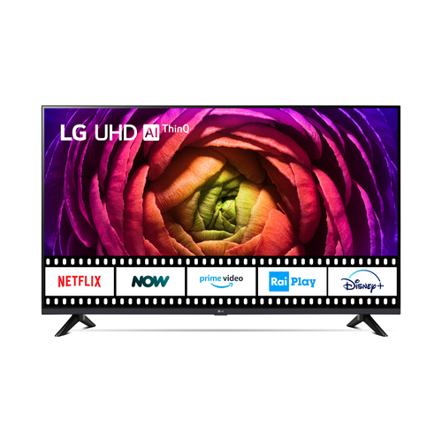 Lg Smart TV UHD Matter Tv Lg 65UR73006LA APIQ SERIE UR73 Smart TV UHD Matter Black