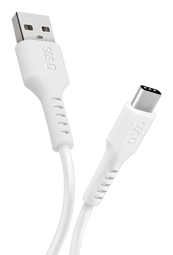 Cavo USB C Sbs TECABLEMICROC10W 2.0 Bianco
