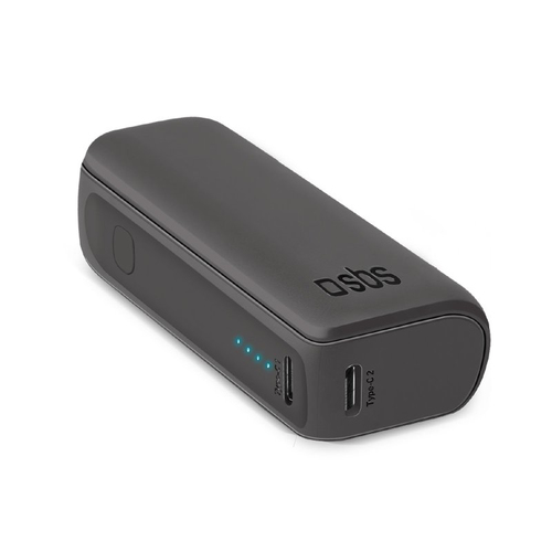 Power bank Sbs TTBB5000MINIK NANOTUBE Nero