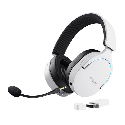 Trust 491W Fayzo Cuffie gaming Trust 25304 GXT 491W Fayzo White White