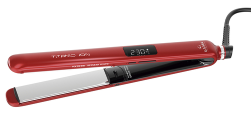 Ga Ma Ion Red Digital Piastra capelli Ga Ma GI2515 TITANIO Ion Red Digital Rosso