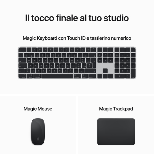 Apple  Desktop Apple MQH73T A MAC STUDIO Silver Silver