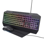 Trust 791 3in1 Tastiera e mouse Trust 25283 GXT 791 3in1 Black
