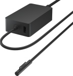 MICROSOFT - Alimentatore Microsoft W8Y 00006 SURFACE 65W PSU Black Black