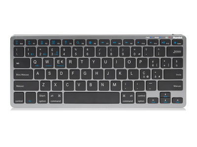 Hamlet Compatta Dual Mode Tastiera computer Hamlet XKK400CWB IT Compatta Dual Mode Grey