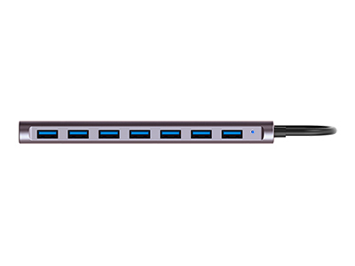 Hamlet USB 3.0 a 7 Porte HUB Hamlet XHUB 07A3P USB 3.0 a 7 Porte Gray Gray