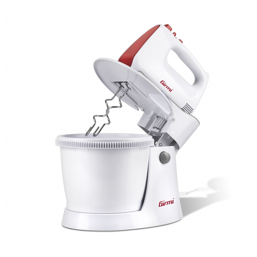 Girmi 2in1 Sbattitore Girmi SB8201 2in1 Bianco e Rosso