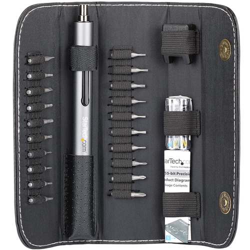 Startech.Com Set di cacciaviti elettrici di Svitavvita batteria Startech.Com CTK20PCEDRIVE Set di cacciaviti elett