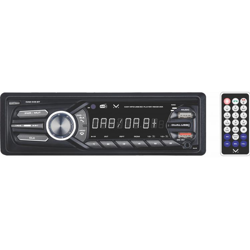 Majestic DAB 445 BT Autoradio Majestic 110445 DAB 445 BT Nero Nero