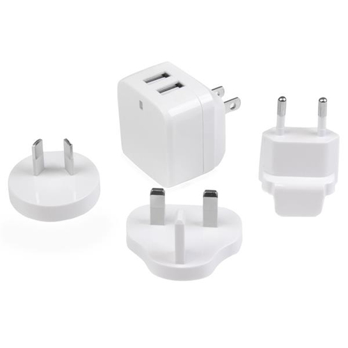 Startech.Com 17W Adattatore da viaggio Startech.Com USB2PACWH 17W White White