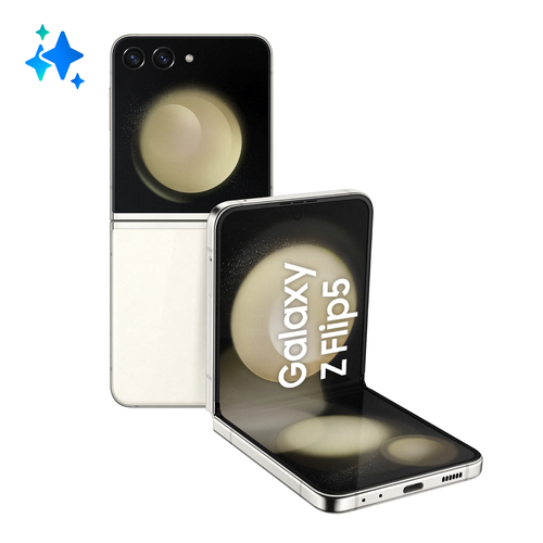 Samsung  Smartphone Samsung SM F731BZEHEUE GALAXY Z FLIP5 Cream