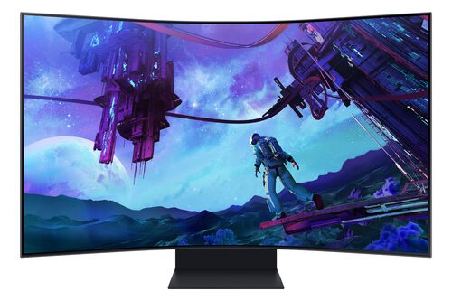 Samsung 2 Gen UHD Curvo Pivot Monitor Samsung LS55CG970NUXEN ODYSSEY ARK 2 Gen UHD Curvo Pivot Black
