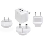 Startech.Com - Adattatore da viaggio Startech.Com USB2PACWH 17W White White