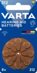VARTA - Batteria Varta 24607 101 418 HEARING AID 312 Marrone Marrone