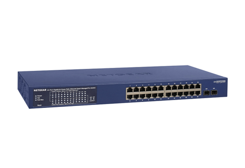 Netgear Gigabit Smart Switch di rete Netgear GS724TP 300EUS Gigabit Smart Blu