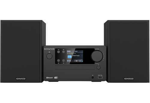 Kenwood Bluetooth Compatto HI FI Kenwood M725DAB B Bluetooth Black Black