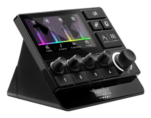 Hercules 200 XLR Interfaccia audio Hercules 4780934 STREAM 200 XLR Nero Nero