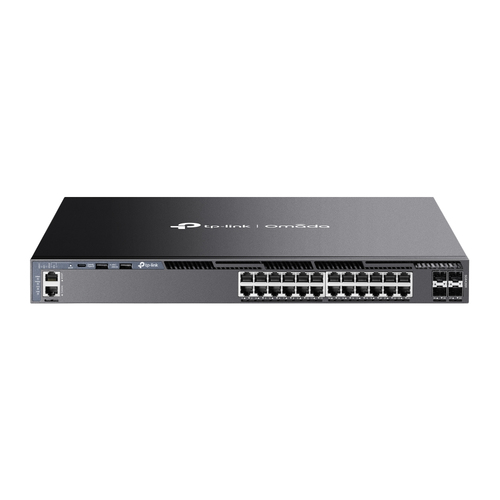 Tp Link Gigabit Managed L3 Switch di rete Tp Link SG6428X OMADA Gigabit Managed L3 Black