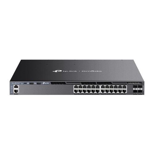 Tp Link Gigabit Managed L3 PoE+ Switch di rete Tp Link SG6428XHP OMADA Gigabit Managed L3 PoE+ Black