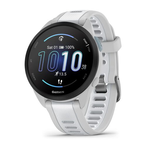 Smartwatch Garmin 010 02863 21 FORERUNNER 165 Mist grey e Whitestone