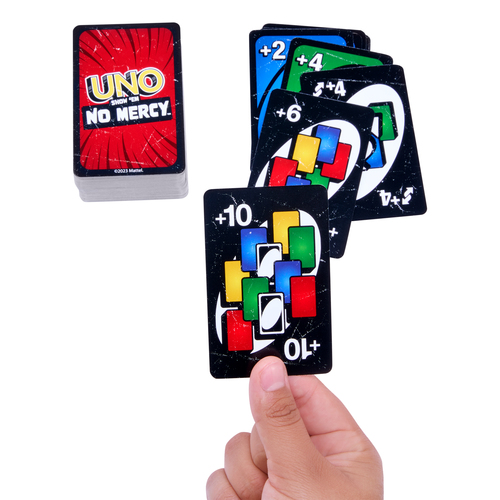 Mattel Show 'em No Mercy Carte gioco Mattel HWV18 UNO Show 'em No Mercy