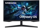 SAMSUNG - Monitor Samsung LS27CG552EUXEN ODYSSEY G5 QHD Curvo Black Black