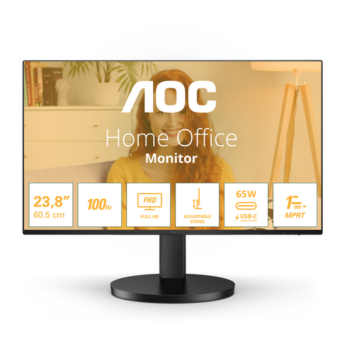 Aoc  Monitor Aoc 27B3CF2 Black Black