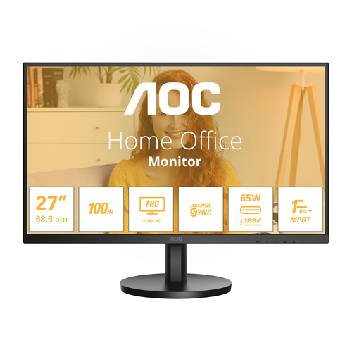 Aoc  Monitor Aoc 27B3CA2 Black Black