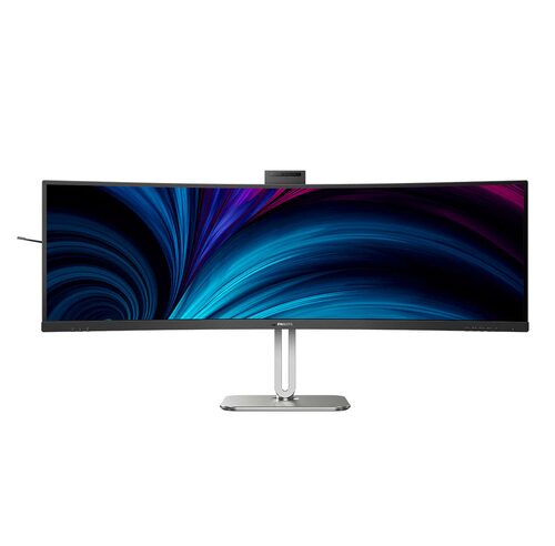 Monitor Philips 49B2U6900CH 00 6000 SERIES DQHD Curvo Black e Silver B