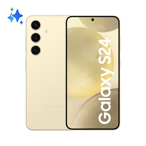 Samsung  Smartphone Samsung SM S921BZYDEUE GALAXY AI S24 Amber Yellow