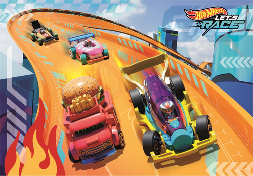 Puzzle Clementoni 28523 HOT WHEELS Maxi Super Color