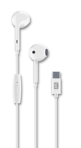Auricolari microfono filo Cellular Line AUCAPSULETYPECW CAPSULE White