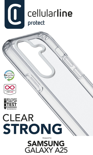 Cellular Line  Cover Cellular Line CLEARDUOGALA255GT Clear Duo Trasparente Trasparent