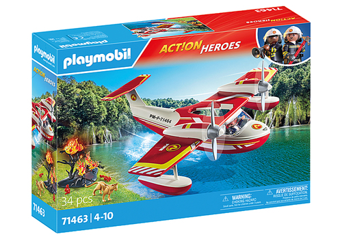 Playmobil Idrovolante dei pompieri Idrovolante dei pompieri Playmobil 71463 ACTION HEROES
